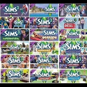 SIMS 3 ALL EXPANSION PACKS EMAIL DELIVERY